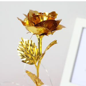 LED Gold Rose